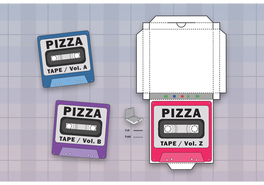 Pizza-tape